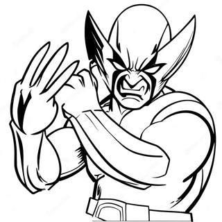 Wolverine Skrabajici Omalovanka 47730-10434