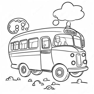 Omalovanka Vedecky Experiment S Kouzelnym Autobusem 49693 10879