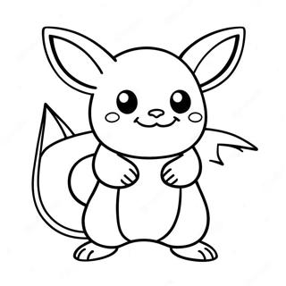 Raichu Omalovánky