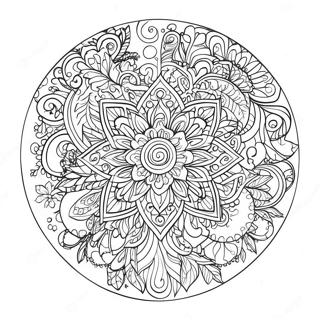 Vesela Vanocni Mandala Omalovanka 50355-11014