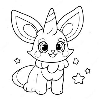 Sylveon Omalovánky