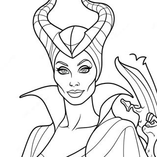 Maleficent S Drakem Omalovanka 51999-11371