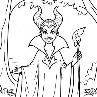 Maleficent V Lese Omalovanka 52000-11376