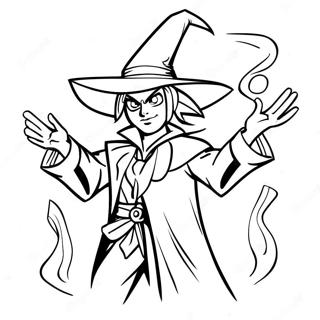 Omalovanka Temny Kouzelnik Kouzli 52486-11480