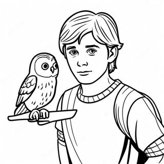 Ron Weasley S Domacim Sovou Omalovanka 5284 19