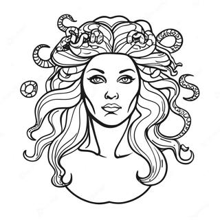 Meduza V Dramaticke Poze Omalovanka 53834 11783