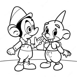 Pinocchio A Jiminy Cricket Na Omalovance 54457-11918
