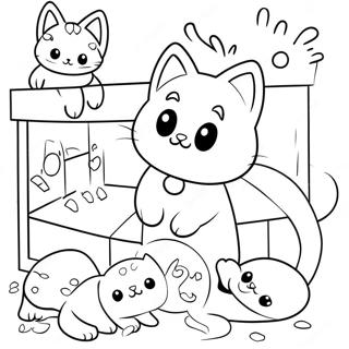 Omalovanka Hravych Kotat Z Gabbyina Domecku 5447 1593