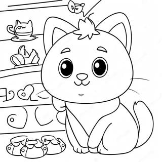 Omalovanka Roztomilych Kocicich Postav Z Gabbyina Domecku 5448 1272