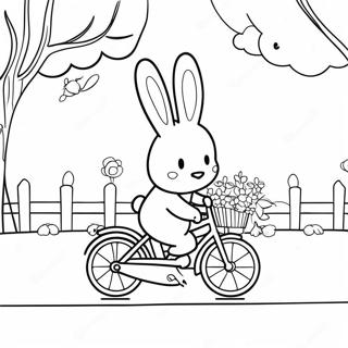 Miffy Na Kole Omalovanka 54899 12020
