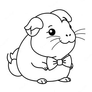 Chlupate Morce S Motylkem Omalovanka 54989-12036