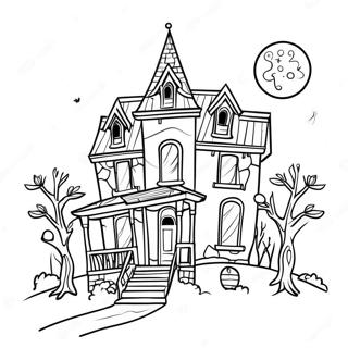 Strasidelny Dum S Uplnkem Omalovanka 55546-12168