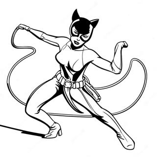 Catwoman S Bicem Omalovanka 56549-12376