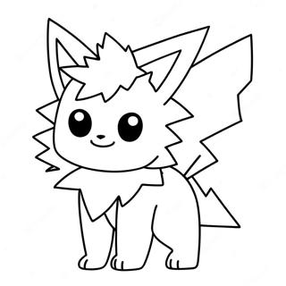 Jolteon Omalovánky