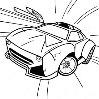 Omalovanka Zavodnich Aut Rocket League 57105-12492