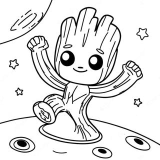 Groot Ve Vesmiru Omalovanka 57656-12622