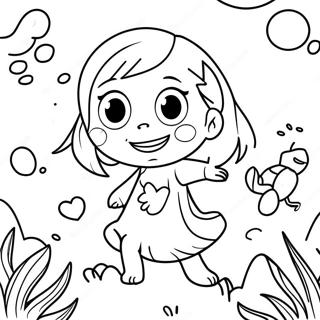 Abby Hatcher A Pratelsti Monstra Omalovanka 58118-12723