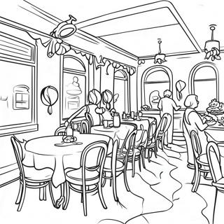 Scena Z Restaurace Gusteau Omalovanka 58292-12763