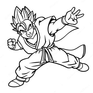 Gohan Trenujici S Piccolem Omalovanka 5901 2089