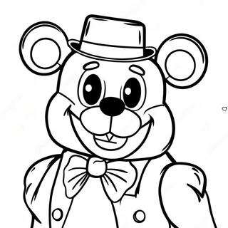 Freddy Fazbear Se Usmiva Omalovanka 59406-13010