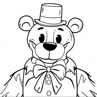 Freddy Fazbear Se Usmiva Omalovanka 59406-13011