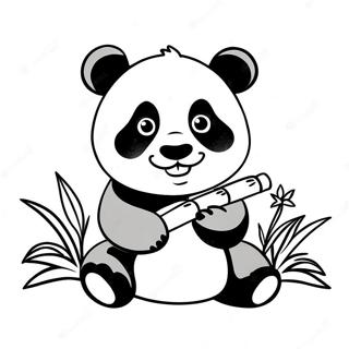 Panda Omalovánky