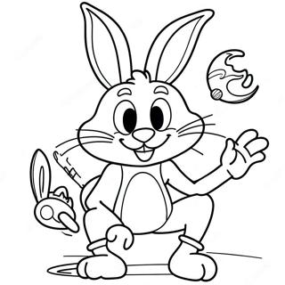 Omalovanka Bugs Bunnyho Ze Space Jam 61865-13609