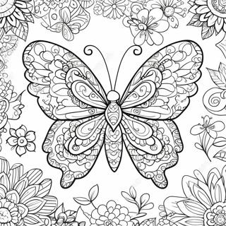 Slozita Zentangle Motyli Omalovanka 61956-13646