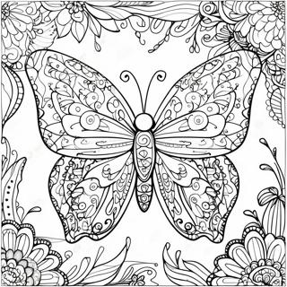 Slozita Zentangle Motyli Omalovanka 61956-13648