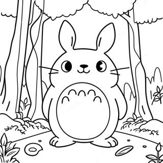 Totoro V Kouzelnem Lese Omalovanka 62139-13687