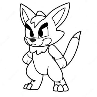 Rozzlobeny Lucario Omalovanka 62793 13882