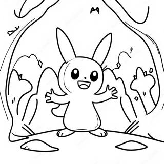 Omalovanka Mimikyu Na Strasidelnem Hrbitove 64063-14220