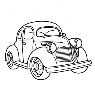 Omalovanka Barevneho Kresleneho Auta 64354 12968