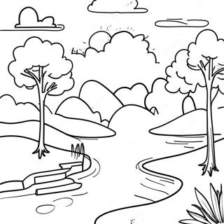 Omalovanka Klidne Krajiny 64806-13954