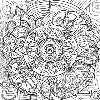 Kreativni Geometricke Mandaly Omalovanka 65077 13422