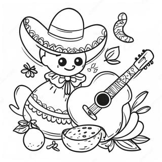 Omalovanka Barevna Mexicka Fiesta 66720-14589