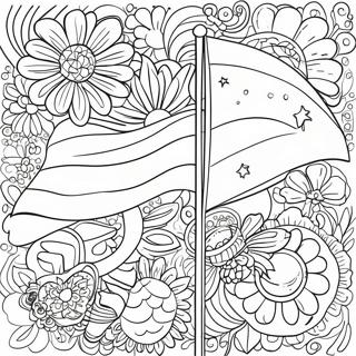 Omalovanka S Kreativnim Designem Vlajky 67336-14739