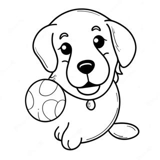 Omalovanka Se Zlatym Retrivrem S Micem 67435 14763