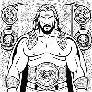 Ozdobna Omalovanka Triple H Drziciho Dva Pasy 67530 14778