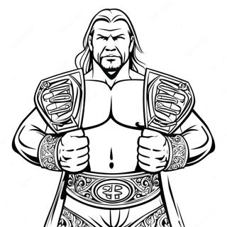 Ozdobna Omalovanka Triple H Drziciho Dva Pasy 67530 14780