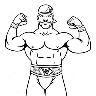 Omalovanka Epicke Wwe Zapasniky 70045-15331