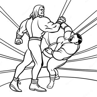 Omalovanka Dynamicka Wwe Akcni Scena 70047-15339