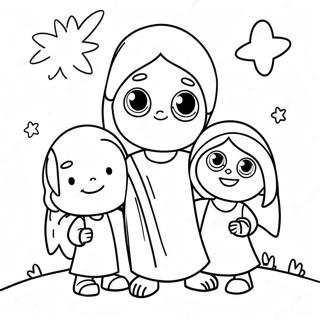 Roztomily Jezis S Detmi Omalovanka 70500-15444