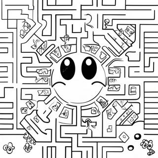 Pacman V Bludisti Omalovanka 70596 15455