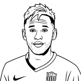 Neymar Omalovánky