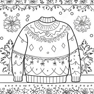 Omalovanka S Utulnym Zimnim Svetrem 72239-16037