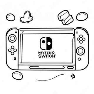 Omalovanka Nintendo Switch 72413-16166