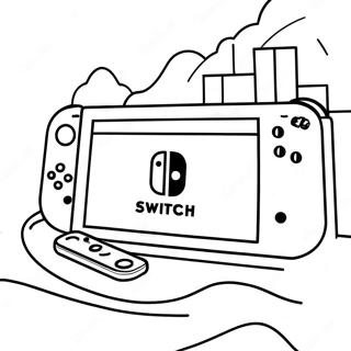 Omalovanka Nintendo Switch 72413-16168