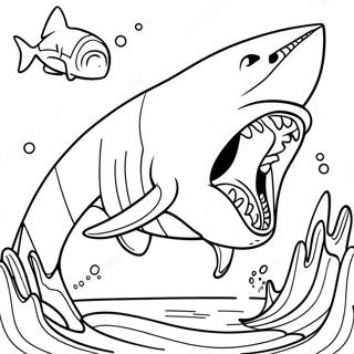 Omalovanka Megalodon 72568-16286