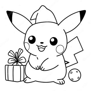 Omalovanka Pikachu Na Vanoce 72671-16368